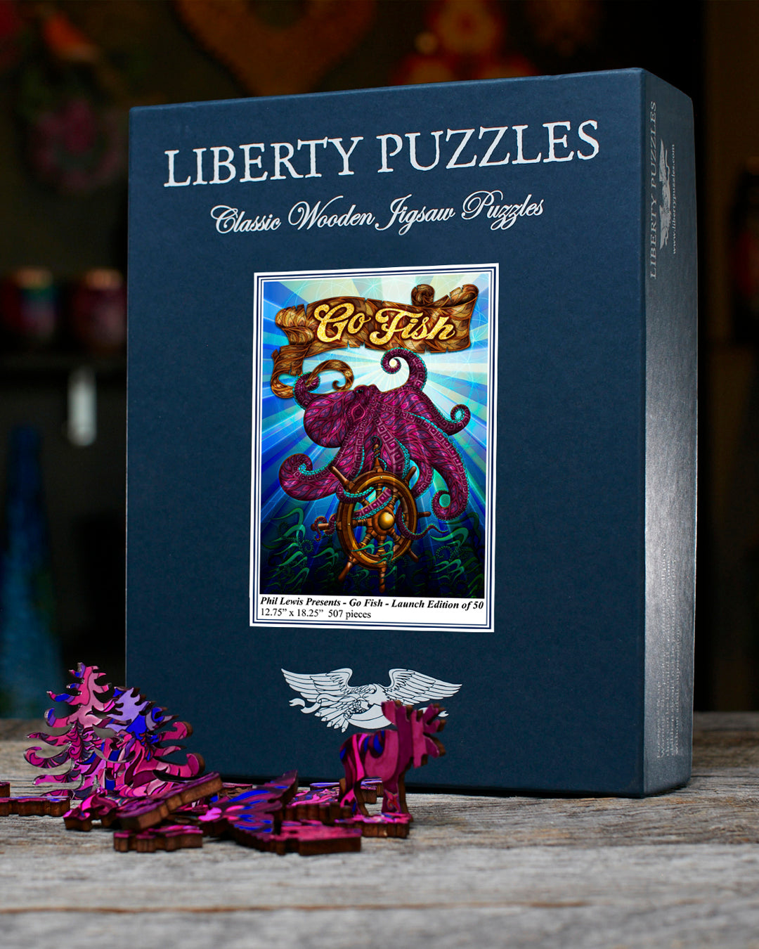 Liberty deals wooden jigsaw puzzle