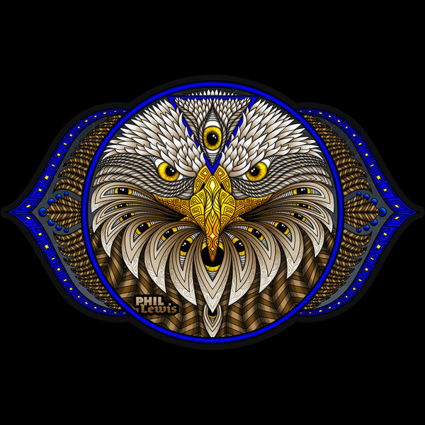 3rd Eye Chakra - Eagle - Sticker