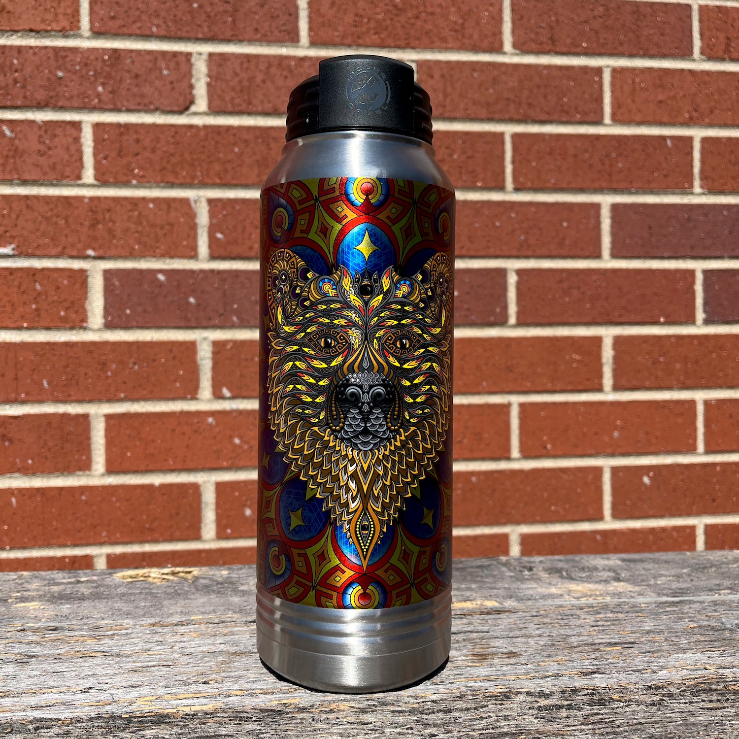 Alpha Grizzly - 32oz Polar Camel Bottle – Phil Lewis Art
