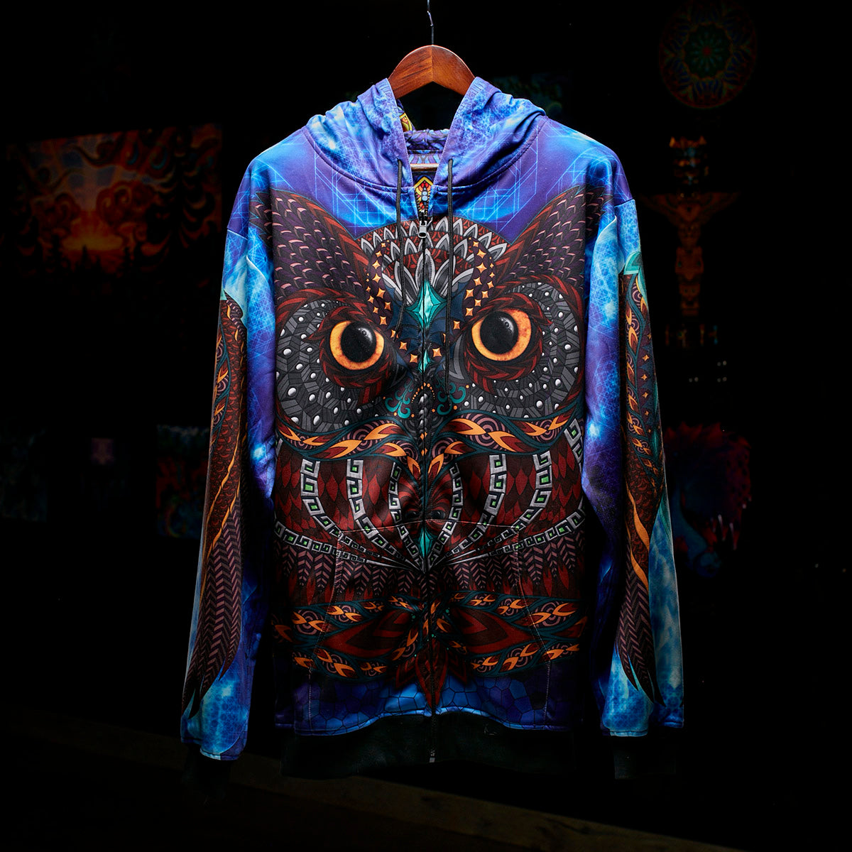 Neon Owl Unisex Hoodie [Circle Owl] – Neon Owl