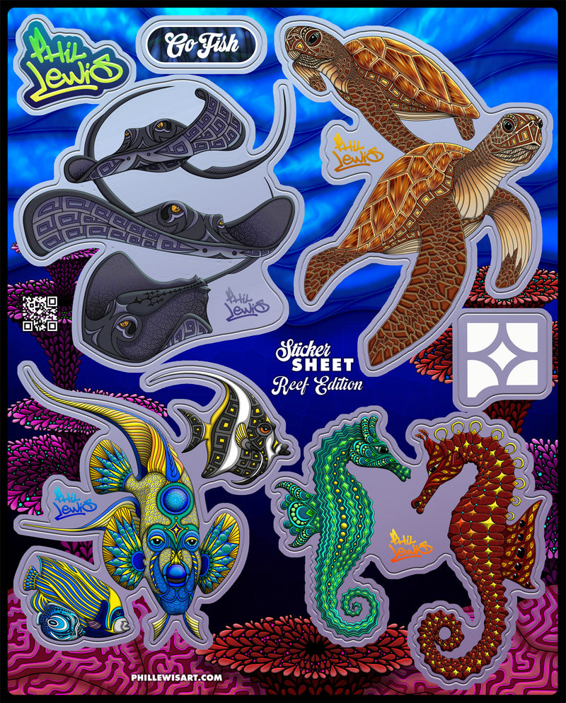 Go Fish - Sticker Sheets