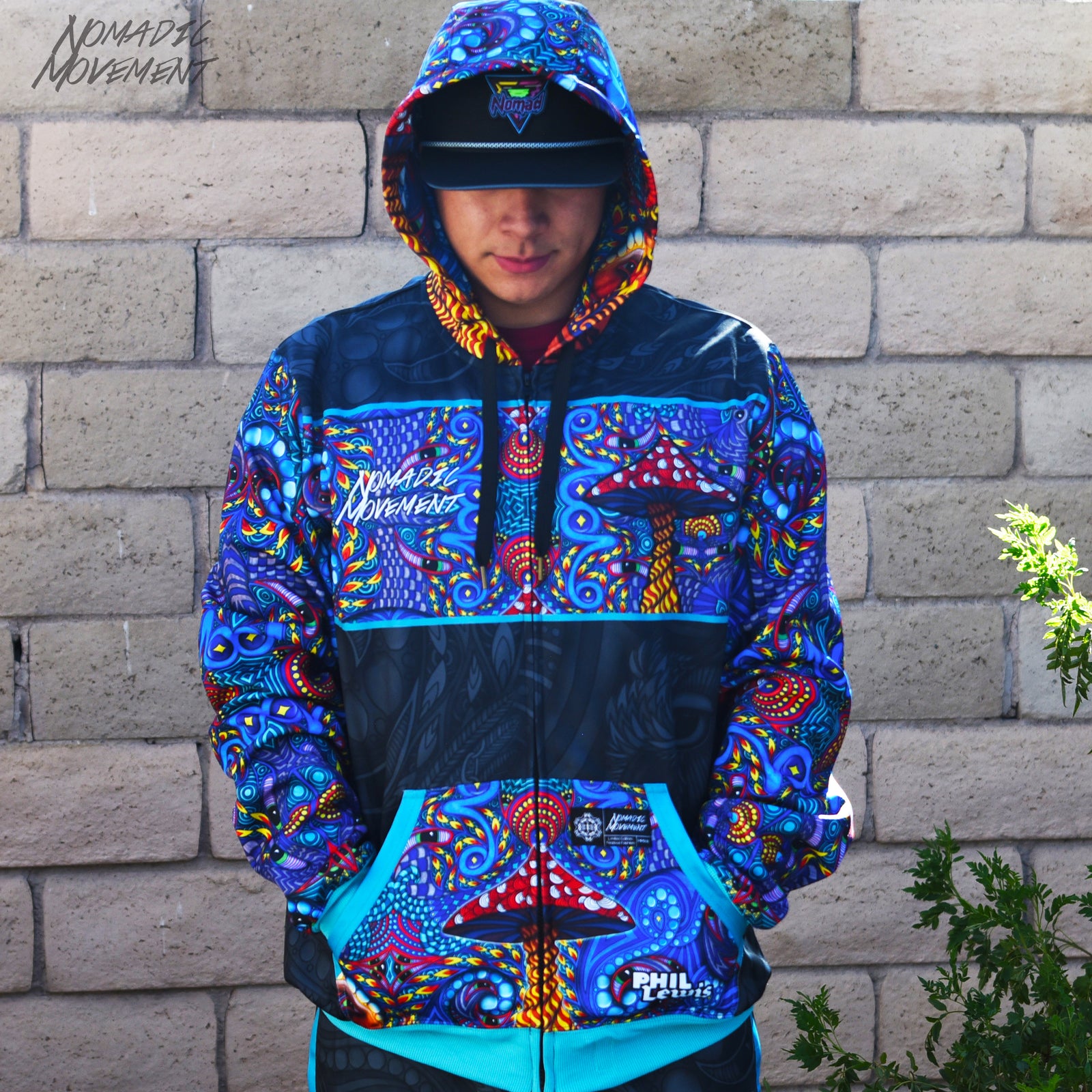 Winter Carnival Hoodie - Size S and M – Phil Lewis Art