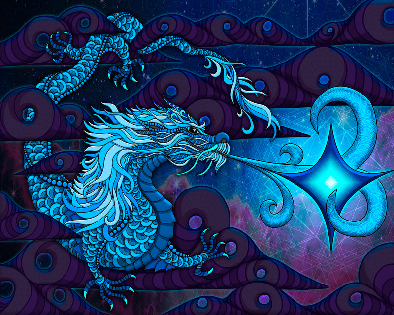 Azure Dragon - Print