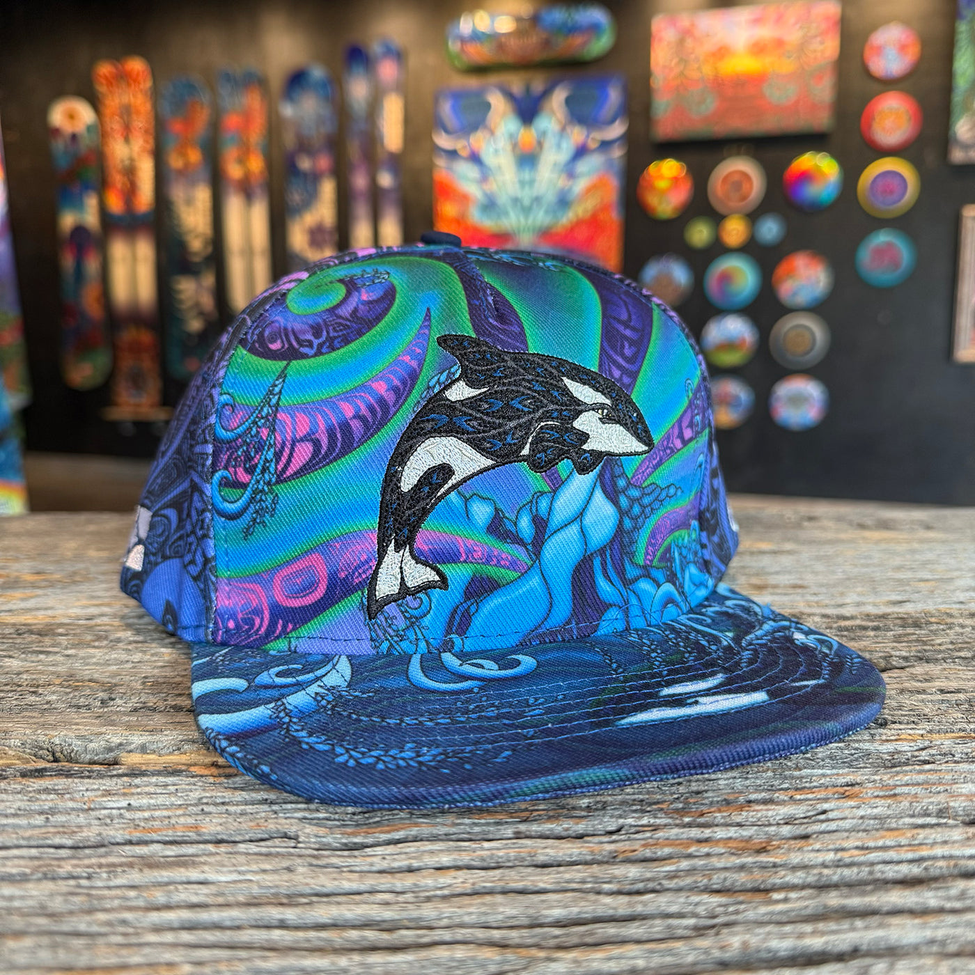 Orcas Hat – Phil Lewis Art
