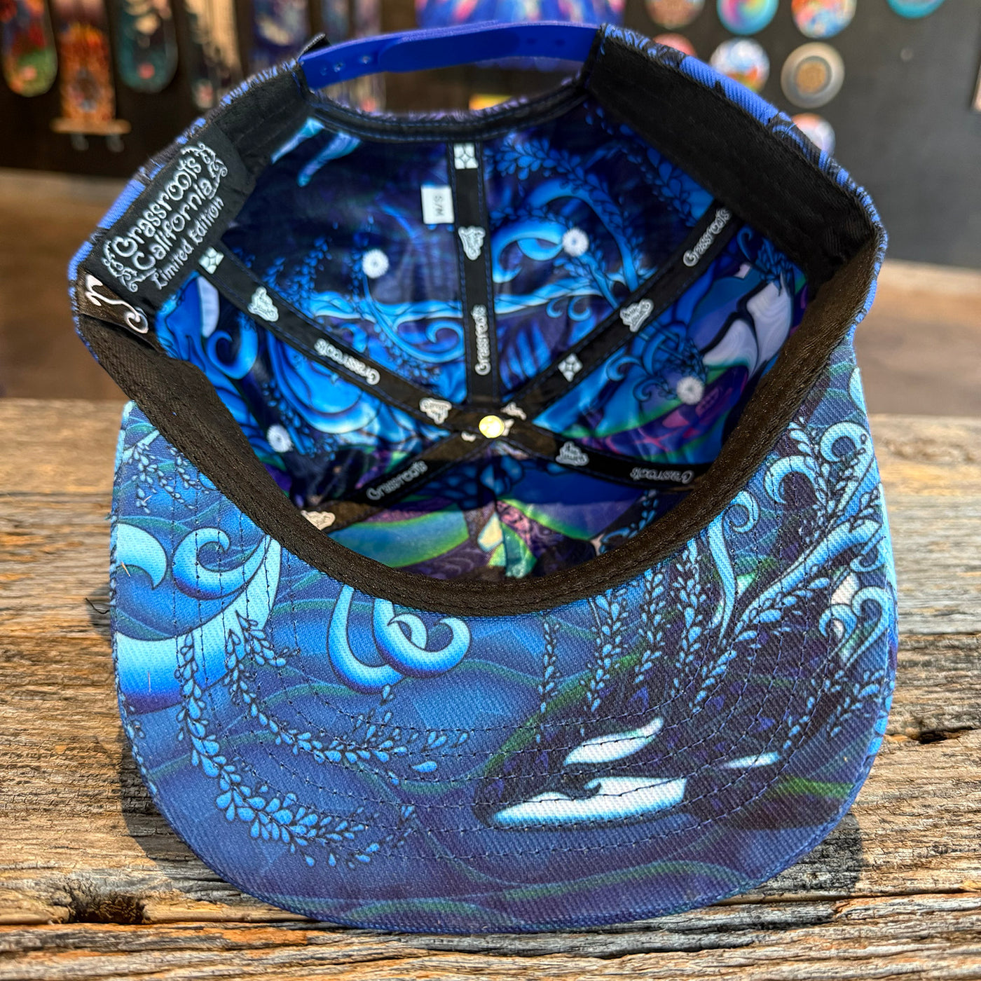 帽子 sketch OH's HOLIDAY PAINT CAP Orcas Hat – Phil Lewis Art
