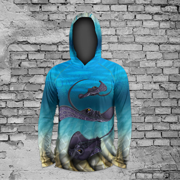 Sting Rays - UPF 50+ Sun Hoodie