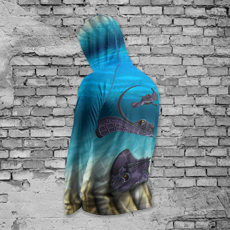 Sting Rays - UPF 50+ Sun Hoodie