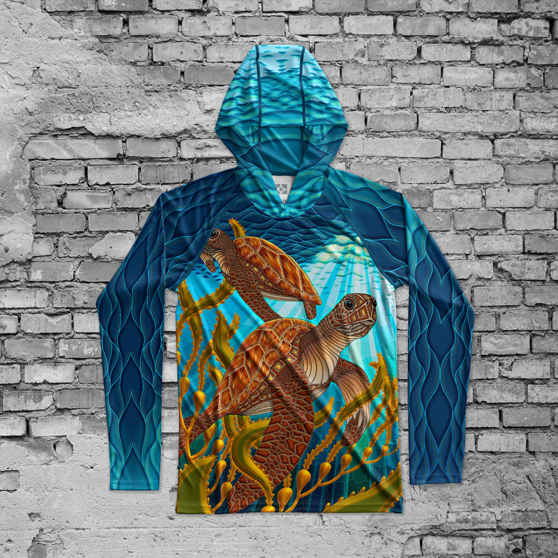 Sea Turtles - UPF 50+ Sun Hoodie