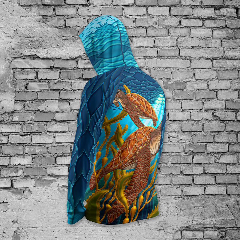 Sea Turtles - UPF 50+ Sun Hoodie