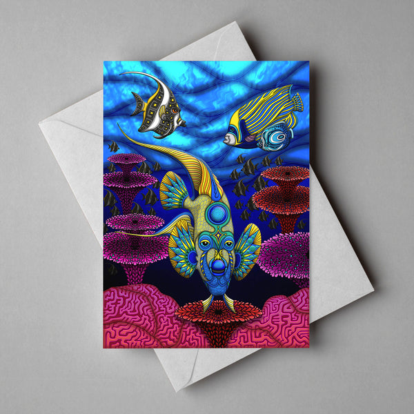 Angel Fish - Greeting Card