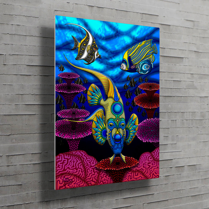 Angel Fish - Metal Print