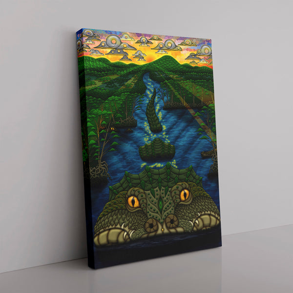 Crocodiles - Canvas Print