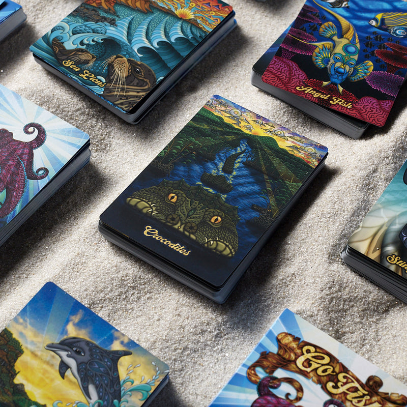 Go Fish - Card Game Phil Lewis Art Go Fish - Card Game Phil Lewis Art