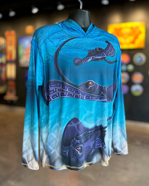 Sting Rays - UPF 50+ Sun Hoodie