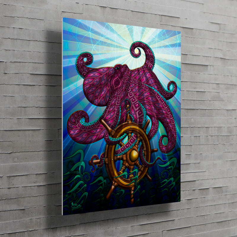 Octopus - Metal Print