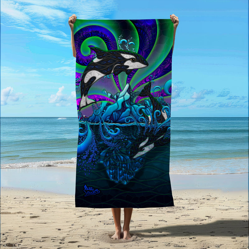 Orcas - Beach Towel