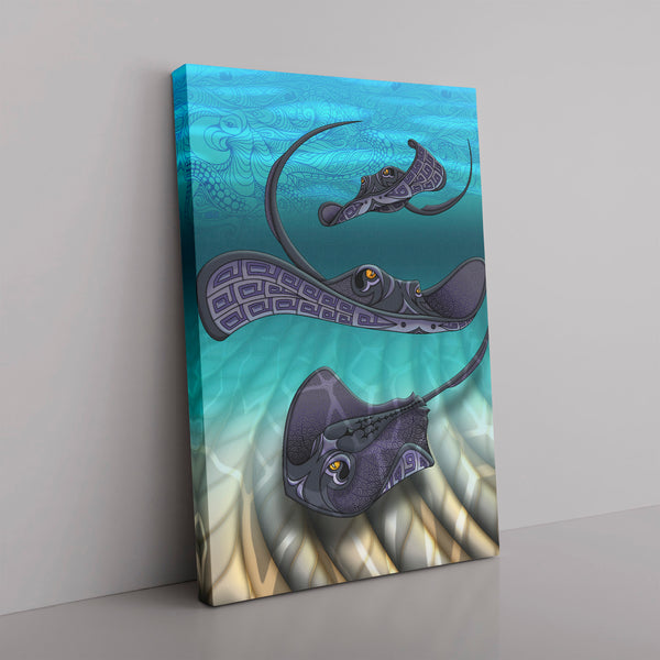 Sting Rays - Canvas Print