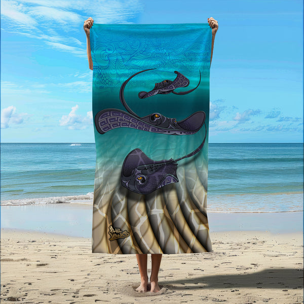 Sting Rays - Beach Towel