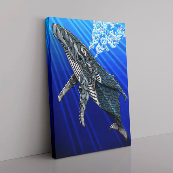 Whales - Canvas Print