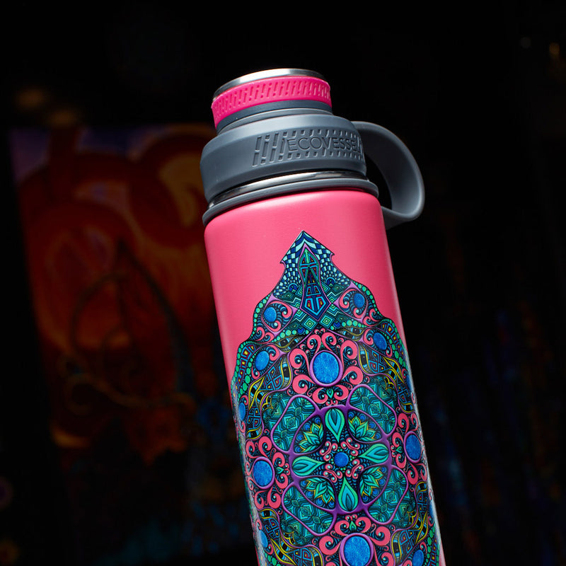 Frequency 3 Hot Pink - 24oz Ecovessel