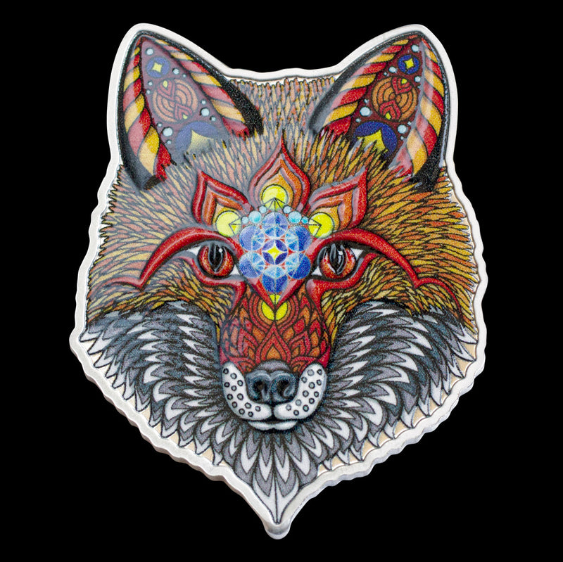 Electric Fox - Limited Edition Silver Coin