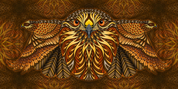 Red-Tailed Hawk - Print