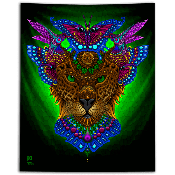Jaguar Vision Tapestry