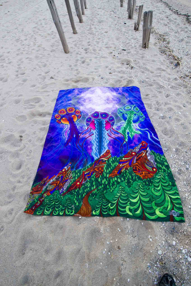 Jellyfish Nimbus Tapestry