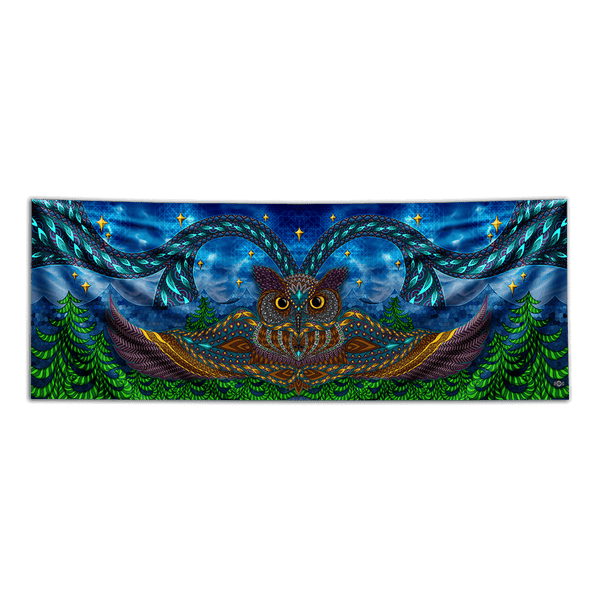 Owl Eyes Tapestry