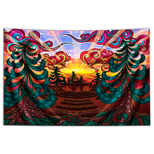 Sunrise Circle Tapestry