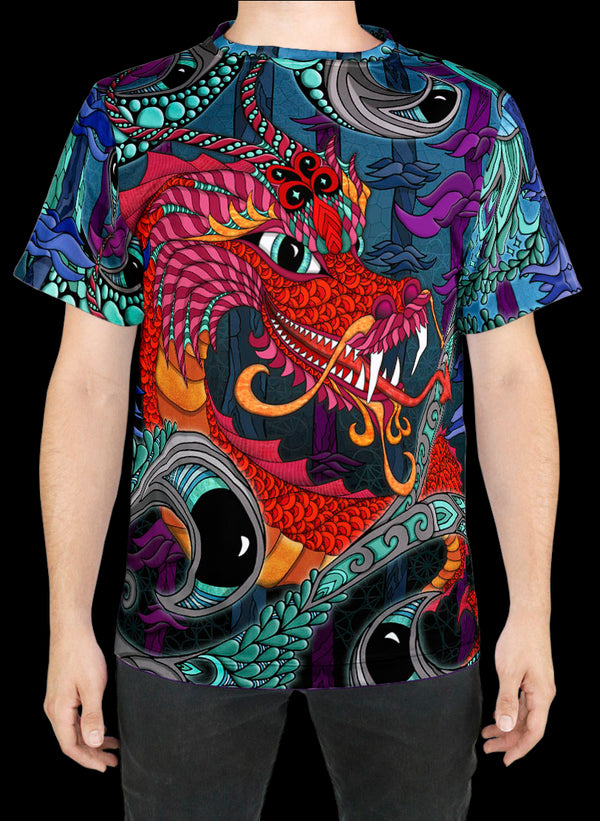 THE RED DRAGON T-SHIRT
