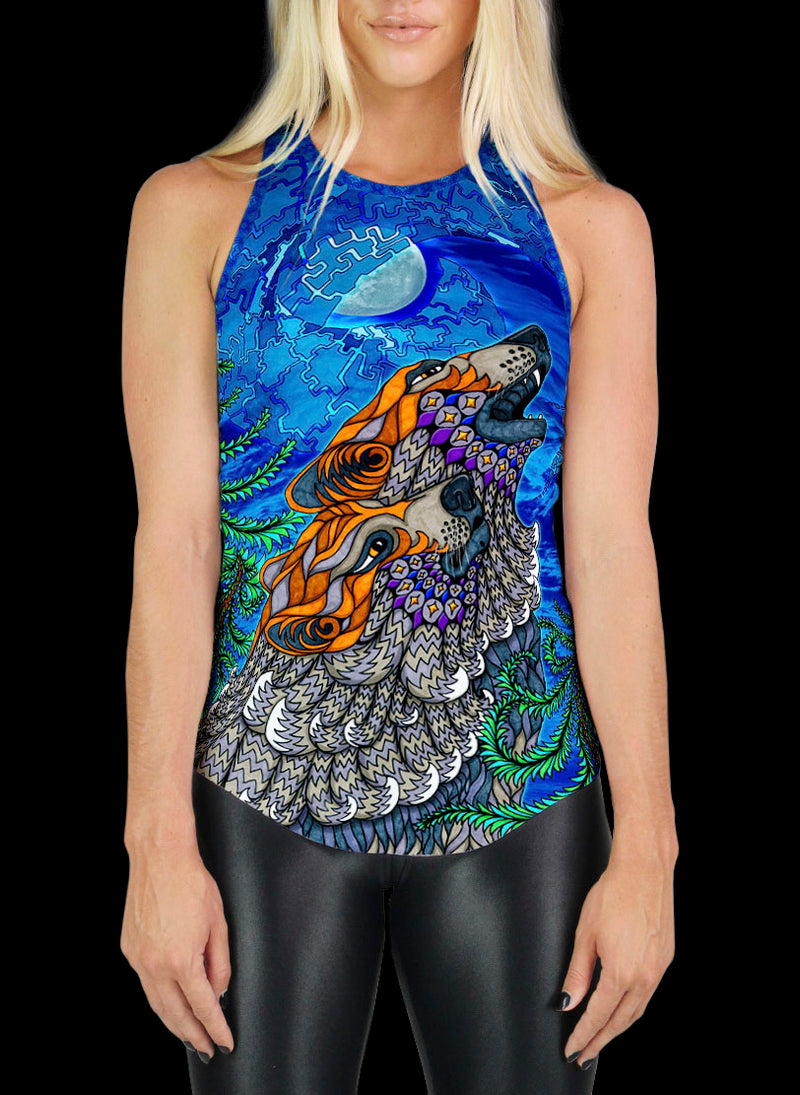 WOLF SONG RACERBACK TANK