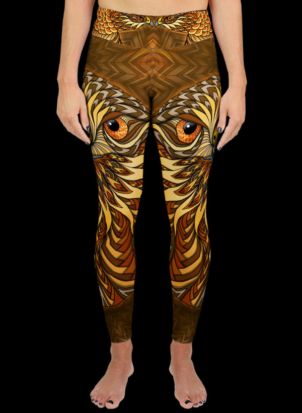 RED-TAILED HAWK Active Leggings