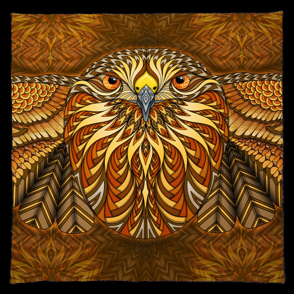 Native American Hawk Art