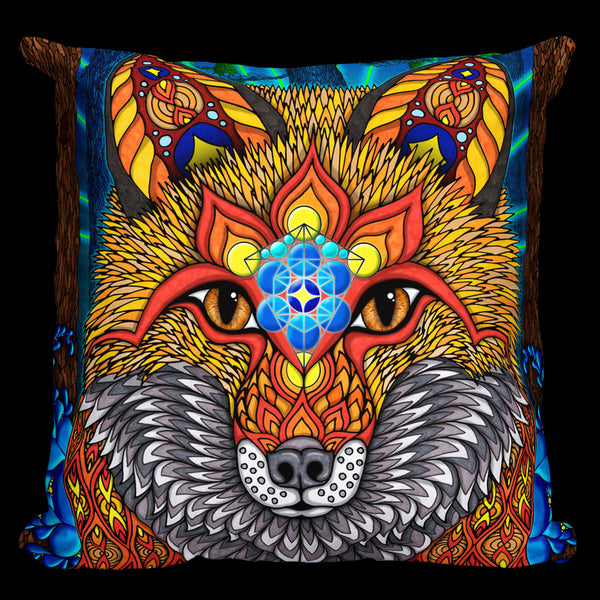 THE ELECTRIC FOX Pillow