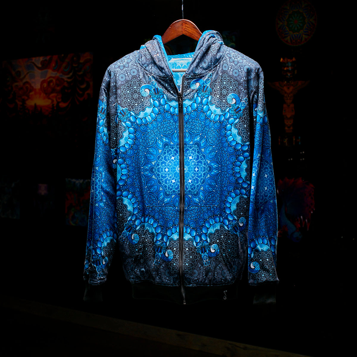 スウェット・トレーナー 'Surfing Fox' sweatshirt Light Blue 'Surfing Fox' sweatshirt 12510509-LESURFBLUE-FRONT-JPG-