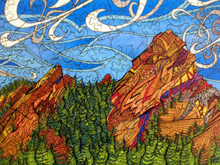 The Flatirons Puzzle - XL Size