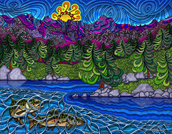 Forest Lakes - Print (Retail 11x14)