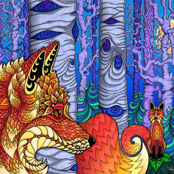Foxy - Print – Phil Lewis Art