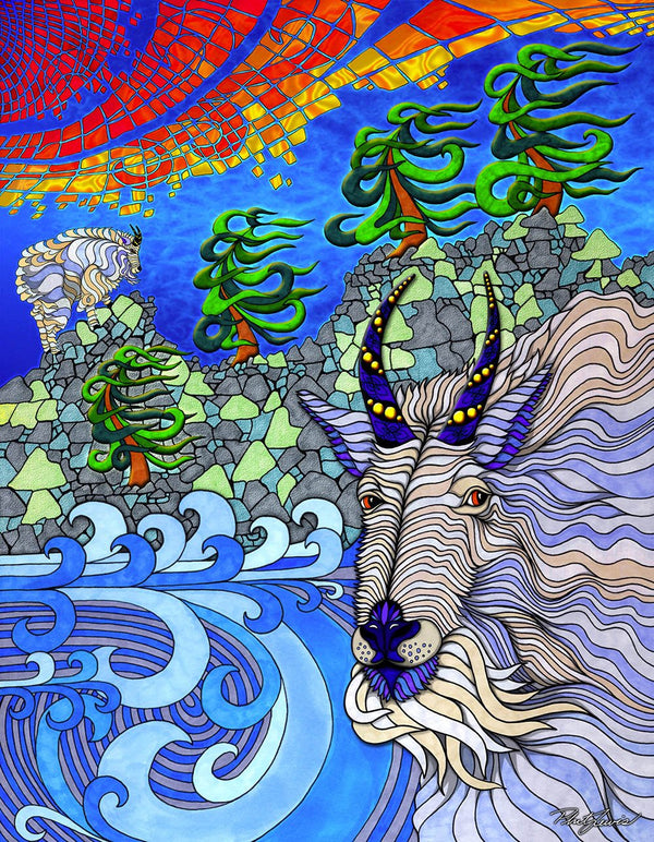 Rocky Mountain Goats - Print (Retail 11x14)