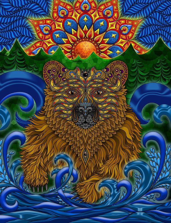 Flight of the Grizzly - Print (Retail 11x14)