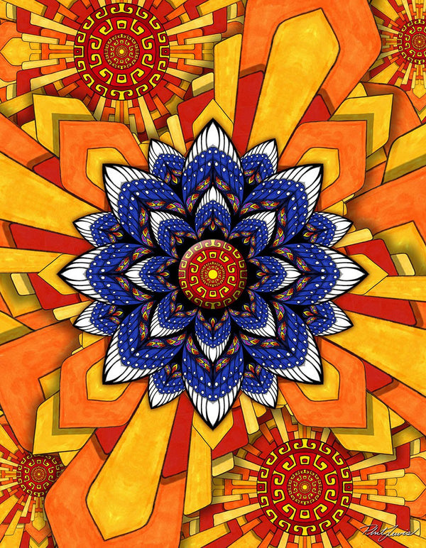 Magpie Mandala - Print (Retail 11x14)