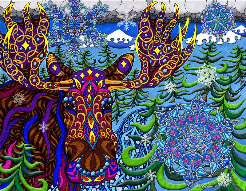 Moose on the Loose - Print (Retail 11x14)