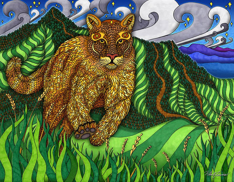 Mountain Lion - Print (Retail 11x14)