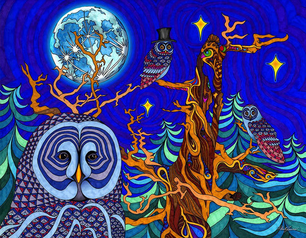Night Owls - Print (Retail 11x14)