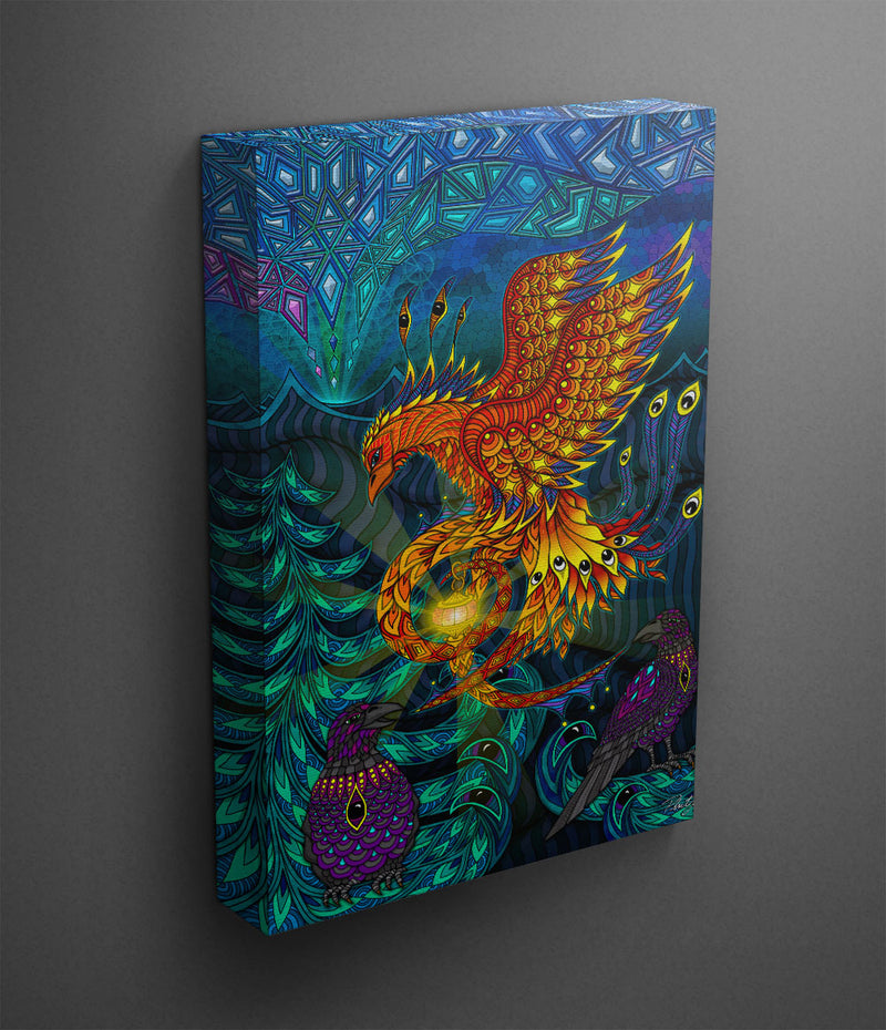 Jellyfish Nimbus - Canvas Print