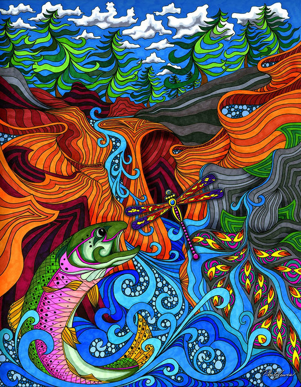 River Dance - Print (Retail 11x14)