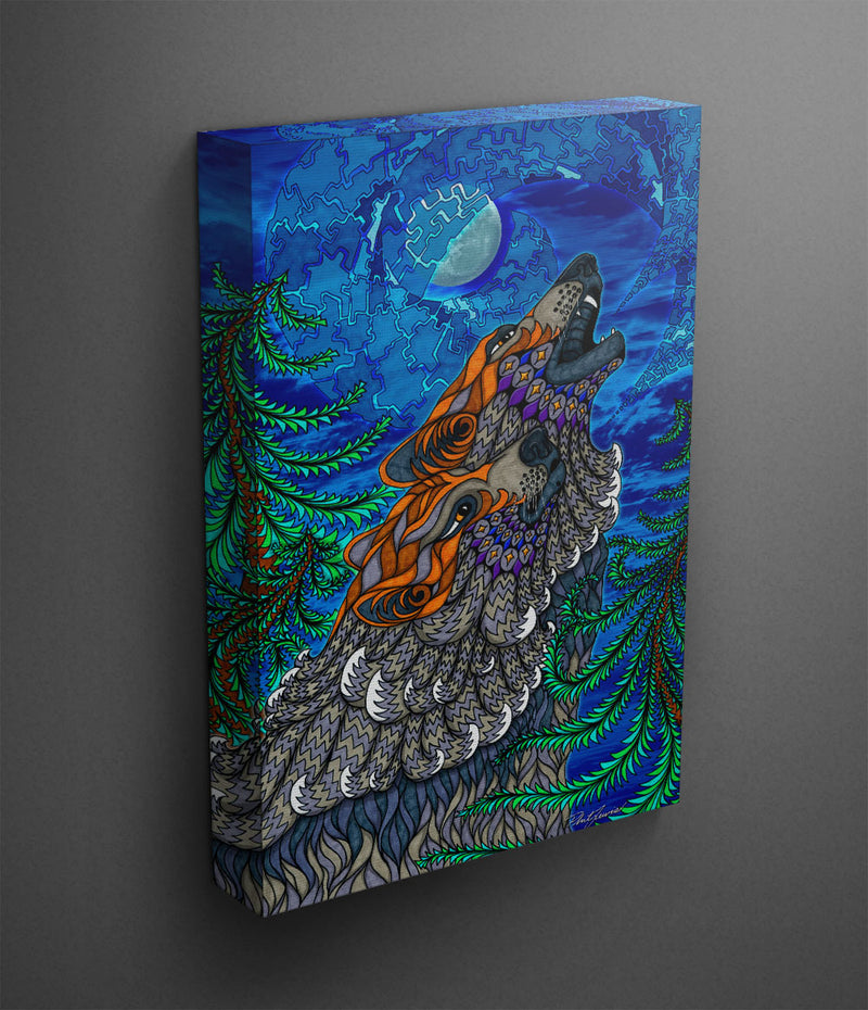 Flight of the Grizzly - Canvas Print