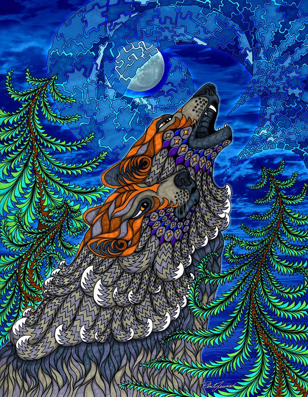 Wolf Song - Print (Retail 11x14)