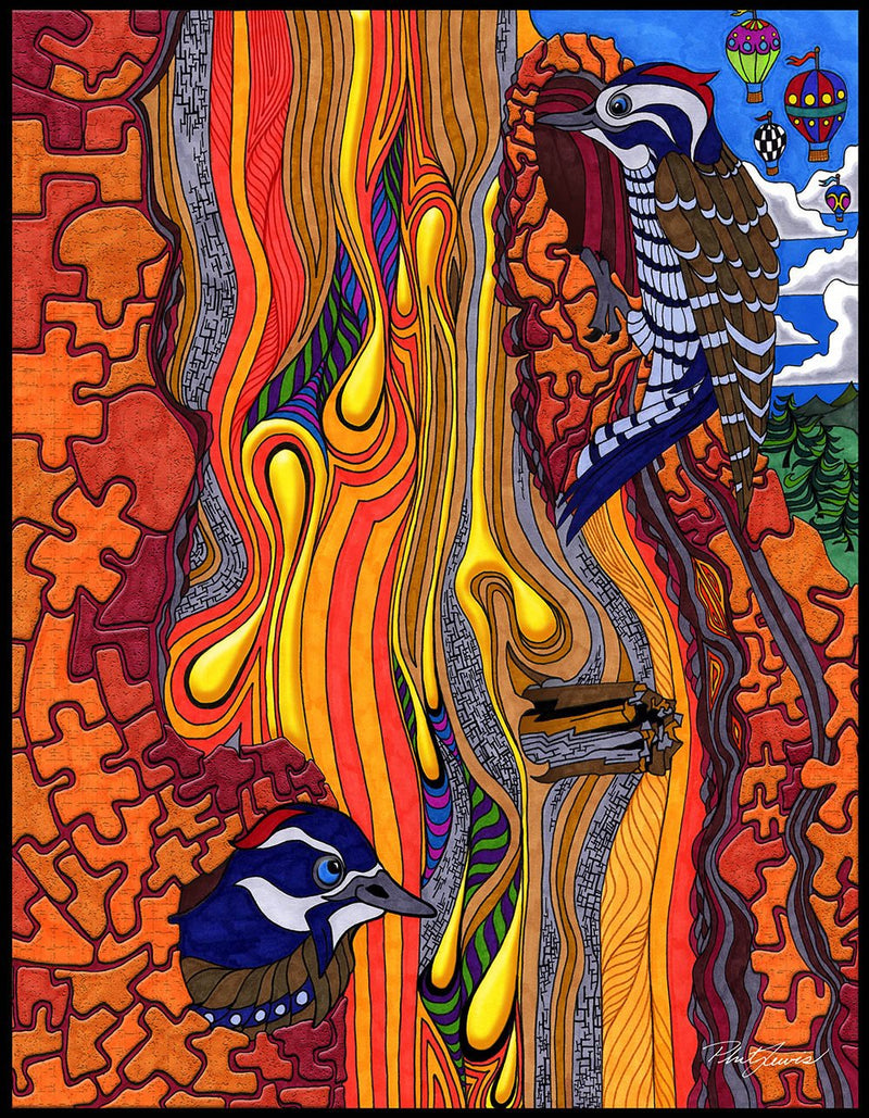 Woodpeckers - Print (Retail 11x14)